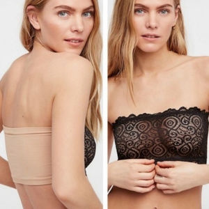 36. 🆕️ Free People Seamless Lace Bandeau